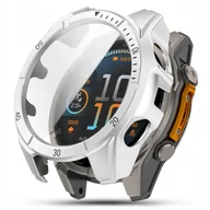 Akcesoria do smartwatchy - ETUI 2in1 GARMIN FENIX 8 51mm - SREBRNE - miniaturka - grafika 1