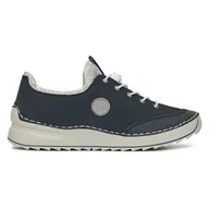 Sneakersy damskie - Półbuty Rieker 51558-14 - miniaturka - grafika 1