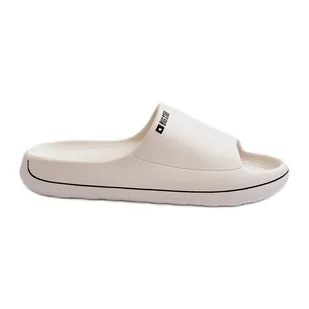 Lekkie Klapki Damskie Big Star NN274A043 Białe - Klapki i japonki damskie - miniaturka - grafika 1