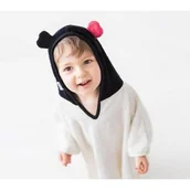 Okrycia kąpielowe dla dzieci - LullaLove Ponczo MR B 12h TKA-0023 - miniaturka - grafika 1