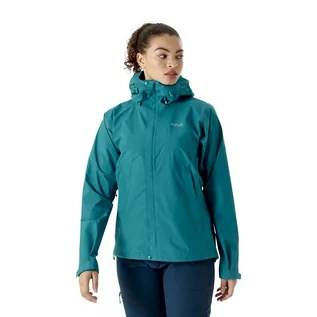 Kurtki damskie - Damska kurtka przeciwdeszczowa Rab Downpour Eco Jacket ultramarine - 8 - grafika 1