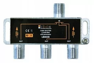 Sat Libox Rozgałęźnik splitter TV 3 wyjścia LB0038 Libox - Rozgałęźniki i multiswitche do TV-SAT - miniaturka - grafika 2