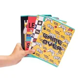 Zeszyty szkolne - St. Majewski Zeszyt A5 Let`s Play kratka, 70 g/m2 32 kartki - miniaturka - grafika 1