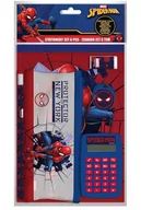 Piórniki - Mały piórnik z kalkulatorem, notes Spiderman 508224 - miniaturka - grafika 1