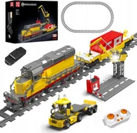 Klocki - Zestaw Klocki Konstrukcyjne EMD SD40-2 Lokomotywa Spalinowa 1257 el. - miniaturka - grafika 1