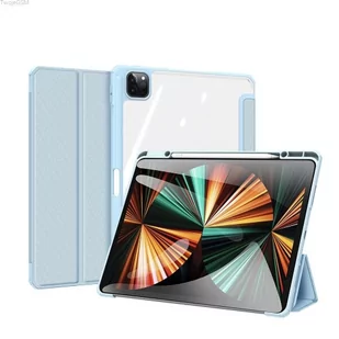 Apple Dux Ducis Dux Ducis Toby pancerne etui z klapką Smart Case do iPad Pro 12.9'' 2021 z uchwytem na Pencil niebieski - Etui do tabletów - miniaturka - grafika 1