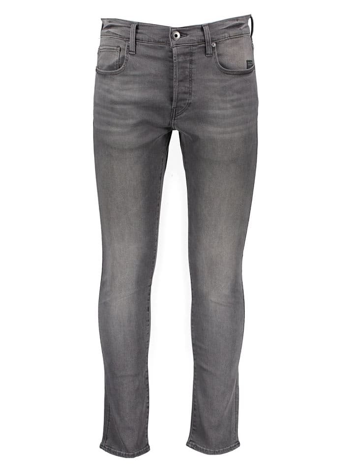 G-Star Dżinsy - Slim fit - w kolorze szarym