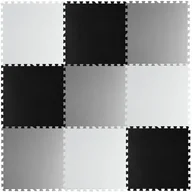 Maty piankowe - Ricokids Mata piankowe duże puzzle piankowe szachownica 180x180cm 9szt - miniaturka - grafika 1