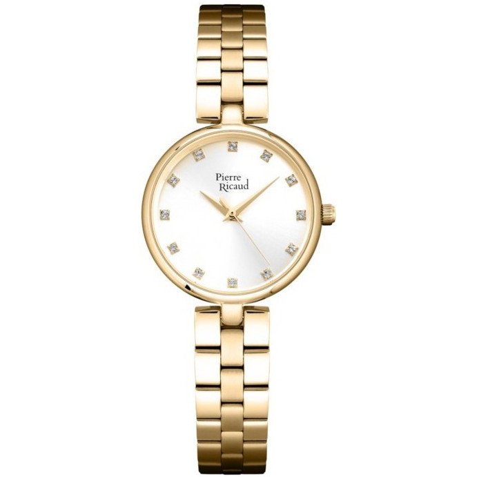 Zegarek Damski Pierre Ricaud P22174.1143Q CYRKONIE złoty