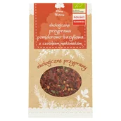 Przyprawy i zioła sypkie - Dary Natury PRZYPRAWA POMIDOROWO - BAZYLIOWA Z CZOSNKIEM NIEDŹWIEDZIM BIO 40 g - - miniaturka - grafika 1