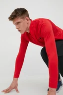 Bluzy męskie - Under Armour longsleeve 1328495.602 męski kolor czerwony gładki - miniaturka - grafika 1