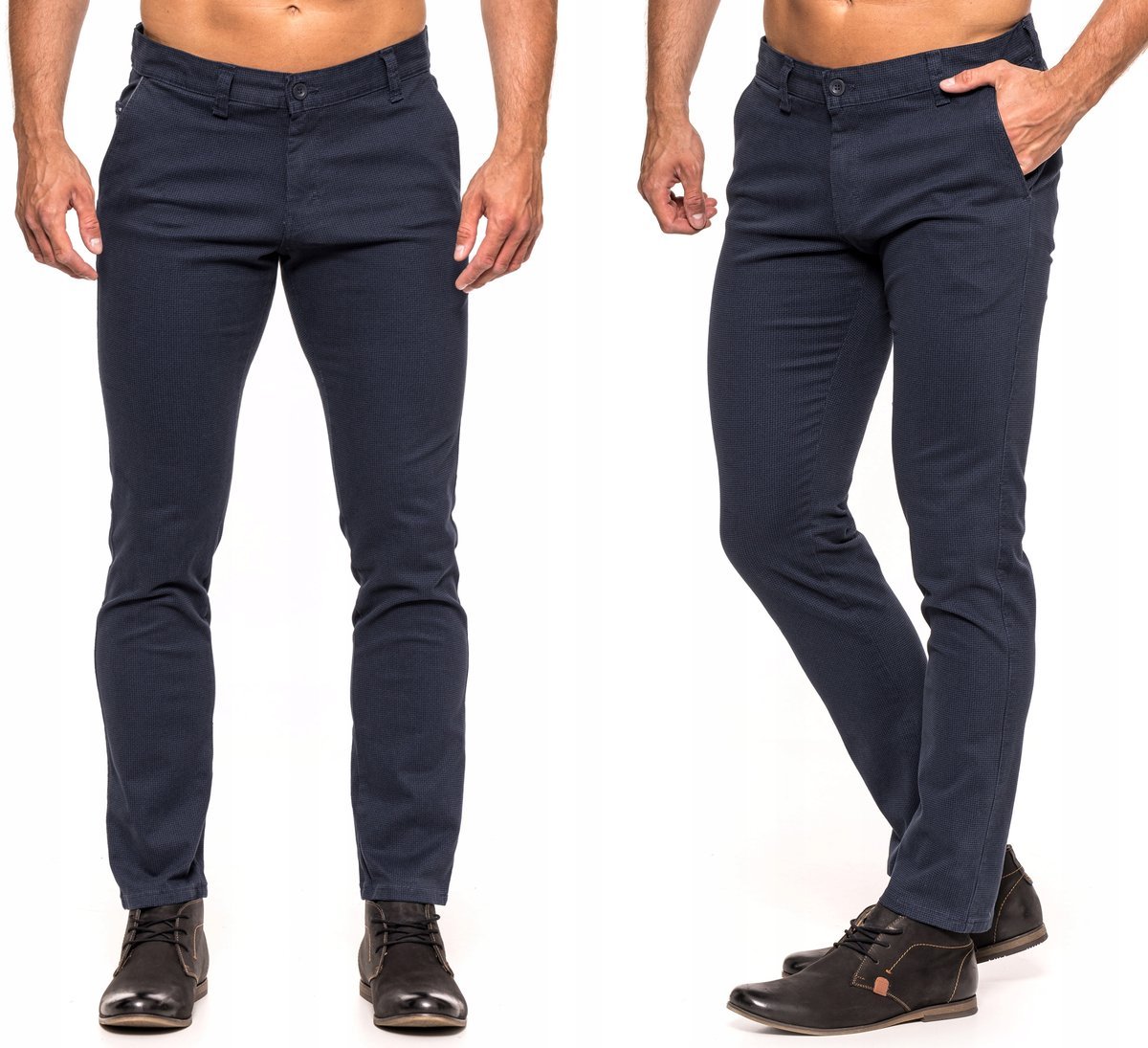 SPODNIE MĘSKIE CHINOSY VANKEL JEANS 083 -102cm/L32