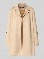 Kurtki damskie - Płaszcz o kroju regular fit z efektem weluru model ‘JOLINE’ - miniaturka - grafika 1