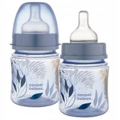 Butelki dla niemowląt - CANPOL BABIES BUTELKA ANTYKOLKOWA SZEROKA BEZ BPA 120ml EASY START +0m - miniaturka - grafika 1
