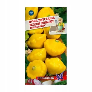 Dynia zwyczajna patison Sunburst 0,4g / O / - Nasiona i cebule - miniaturka - grafika 1