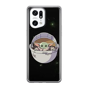 ERT GROUP etui na telefon Oppo FIND X5 PRO, case oryginalny i oficjalnie licencjonowany przez Star Wars, wzór Baby Yoda 026, optymalnie dopasowane, plecki z TPU - Etui i futerały do telefonów - miniaturka - grafika 1