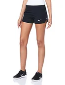 Spodenki damskie - Nike damskie Eclipse 7,5 cm szorty Czarny XL - miniaturka - grafika 1