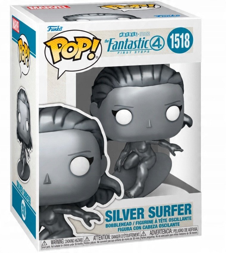 FUNKO POP! Vinyl Figure: Marvel: The Fantastic Four: First Steps - Silver Surfer