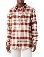 Koszule męskie - Lee Męska koszula Leesure Shirt, Light Umber, 5XL - miniaturka - grafika 1