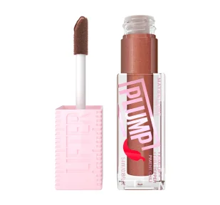MAYBELLINE Lifter Plump Błyszczyk Do Ust 007 Cocoa Zing 5,4ml - Błyszczyki do ust - miniaturka - grafika 1