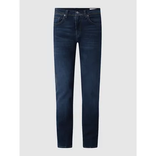 Spodnie męskie - Jeansy o kroju tapered fit z dodatkiem streczu model Jayden - Baldessarini - grafika 1