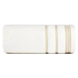 Eurofirany B.B. CHOCZYŃSCY SPÓŁKA JAWNA Ręcznik 50 x 90 Amanda 01 500GSM Krem 1227038 - Ręczniki - miniaturka - grafika 1