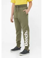 Spodnie sportowe męskie - Bench Spodnie dresowe "Stanley" w kolorze khaki - miniaturka - grafika 1