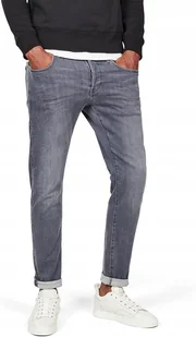 G-STAR RAW SPODNIE RURKI JEANSOWE MĘSKIE SZARE 38/34 JSI - Spodnie męskie - miniaturka - grafika 1