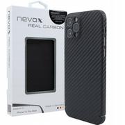 Etui i futerały do telefonów - Nevox Etui CarbonSeries Magnet Series do iPhone 14 Pro Max czarne - miniaturka - grafika 1