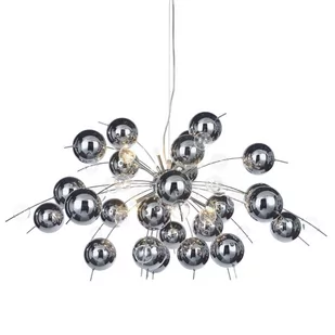 Naeve Leuchten Oprawy oświetleniowe C, wisząca Naeve ""Explosion"", szkło, 20 W, G4, 98 x 98 x 150 cm, chrom 7030942 7030942 - Lampy sufitowe - miniaturka - grafika 1