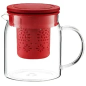 Dzbanki i imbryki - Ambition SUBTELE DZBANEK Z ZAPARZACZEM 800 ML CZERWONY 89003 89003 - miniaturka - grafika 1