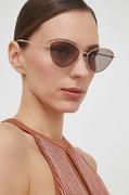 Okulary przeciwsłoneczne - Swarovski okulary przeciwsłoneczne MATRIX damskie kolor różowy - miniaturka - grafika 1