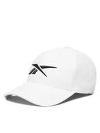 Czapki męskie - Reebok Czapka z daszkiem RBH1100-100 Biały - miniaturka - grafika 1