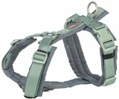 Szelki dla psów - Szelki dla psa Trixie Premium Trekking Kolor Zielony Grafit L - miniaturka - grafika 1
