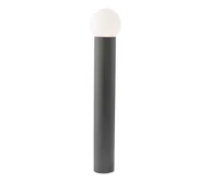 Lampy ogrodowe - Redo 90643 - Lampa zewnętrzna BULK 1xE27/20W/230V 80 cm IP44 antracyt - miniaturka - grafika 1