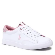 Trampki damskie - Tenisówki Polo Ralph Lauren Theron V RF104103 Biały - miniaturka - grafika 1