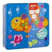 Zabawki kreatywne - Apli Kids Zestaw kreatywny z naklejkami Ocean - miniaturka - grafika 1