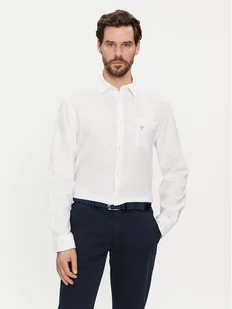 Guess Koszula F4GH00 WG3L0 Biały Regular Fit - Koszule męskie - miniaturka - grafika 1