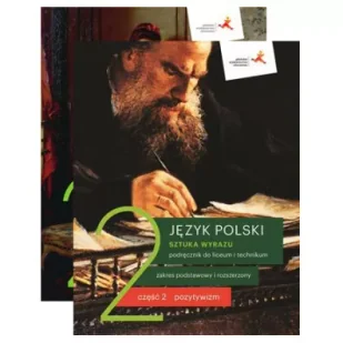 Pakiet Sztuka wyrazu 2. Część 1-2. Język polski. Podręcznik do liceum i technikum. Zakres podstawowy i rozszerzony - Podręczniki do technikum - miniaturka - grafika 1