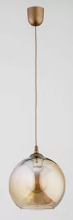 Flesz D25 lampa wisząca 1-punktowa brązowa 61100 - Lampy sufitowe - miniaturka - grafika 1