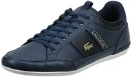 Trampki męskie - Lacoste Chaymon 0120 1 CMA, trampki męskie, Nvy Blk, 46.5 EU - miniaturka - grafika 1