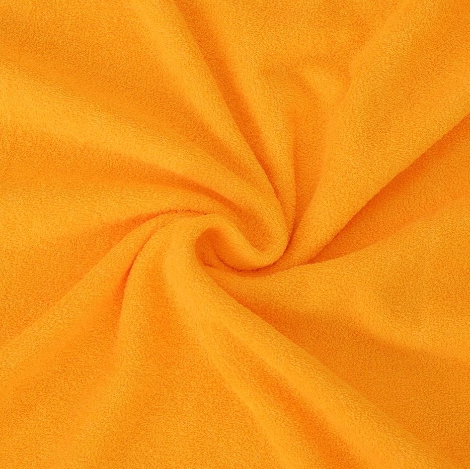Kvalitex Prześcieradło frotte 160x200cm głęboki żółty