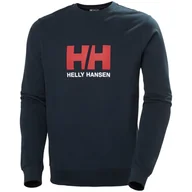Bluzy sportowe męskie - Męska bluza Helly Hansen Hh Logo Crew Sweat 2.0 Rozmiar: M / Kolor: ciemnoniebieski - miniaturka - grafika 1