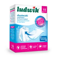 Inne artykuły czyszczące - Chusteczki wybielające do tkanin białych 15 sztuk Ludwik - miniaturka - grafika 1