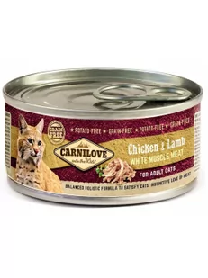 Carnilove Carnilove Chicken& Lamb karma mokra dla kotów 100g - Mokra karma dla kotów - miniaturka - grafika 1