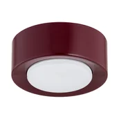 Lampy sufitowe - Plafon ELORA GX53 - bordowy - miniaturka - grafika 1