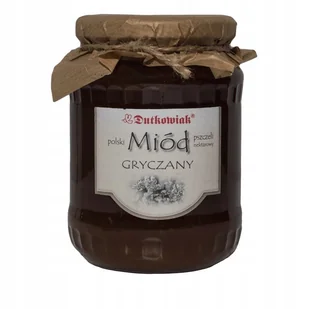 Miód nektarowy Dutkowiak GRYCZANY 400g - Miód - miniaturka - grafika 1