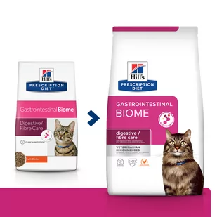 HILL'S PD Prescription Diet Feline Gastrointestinal Biome 1,5kg + niespodzianka dla kota GRATIS! - Sucha karma dla kotów - miniaturka - grafika 2