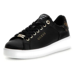 Damskie Sneakersy GUESS ROKI2 FLFRO2FAL12-BLACK – Czarny - Sneakersy damskie - miniaturka - grafika 1
