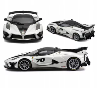 Ferrari FXX-K EVO 1:43 Bburago 18-36311 BIAŁY WYŚCIGOWY WŁOSKI SAMOCHÓD - Samochody i pojazdy dla dzieci - miniaturka - grafika 1